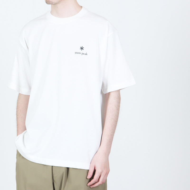 snow peak(スノーピーク) New Standard Logo T-Shirt 画像7
