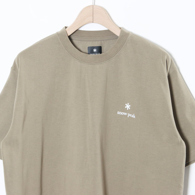 snow peak(スノーピーク) New Standard Logo T-Shirt 画像30