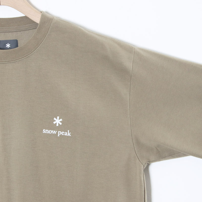 snow peak(スノーピーク) New Standard Logo T-Shirt 画像32