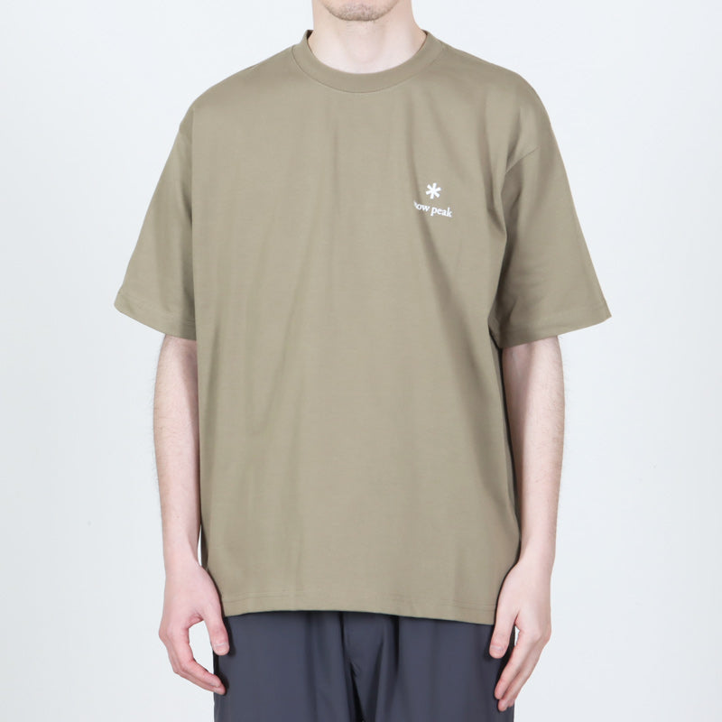snow peak(スノーピーク) New Standard Logo T-Shirt 画像11