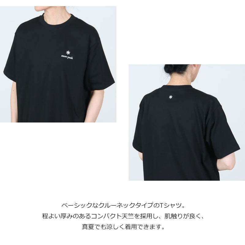 snow peak(スノーピーク) New Standard Logo T-Shirt 画像5