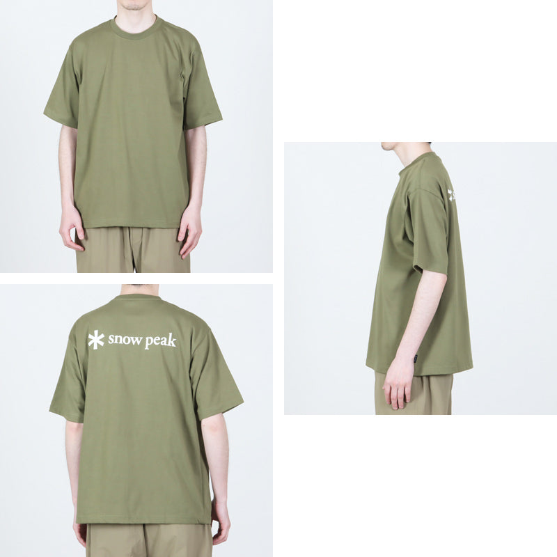 snow peak(スノーピーク) New Standard Back Printed Logo T-Shirt 画像3