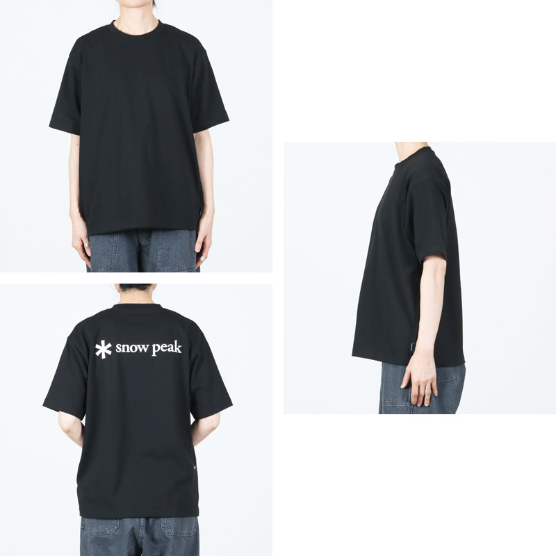 snow peak(スノーピーク) New Standard Back Printed Logo T-Shirt 画像4
