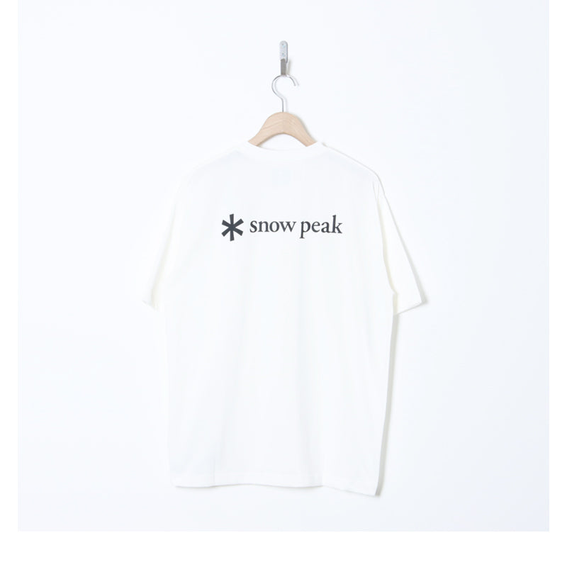 snow peak(スノーピーク) New Standard Back Printed Logo T-Shirt 画像17