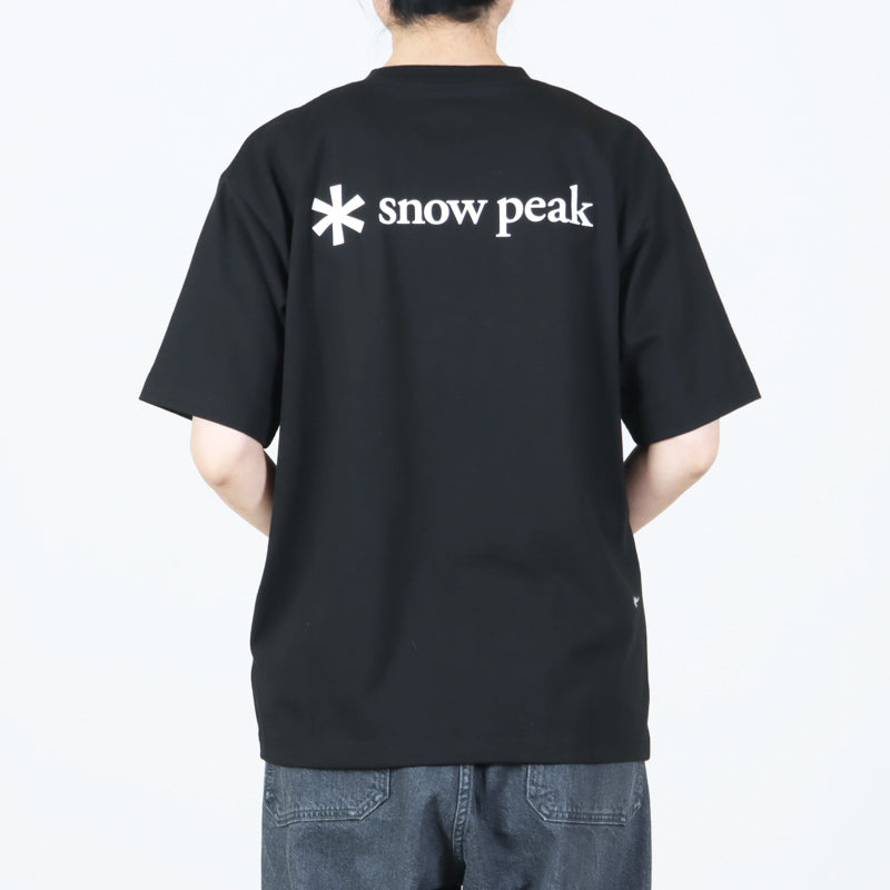 snow peak(スノーピーク) New Standard Back Printed Logo T-Shirt 画像29