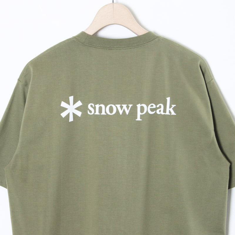 snow peak(スノーピーク) New Standard Back Printed Logo T-Shirt 画像34