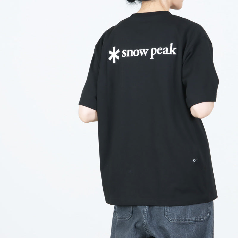 snow peak(スノーピーク) New Standard Back Printed Logo T-Shirt 画像10