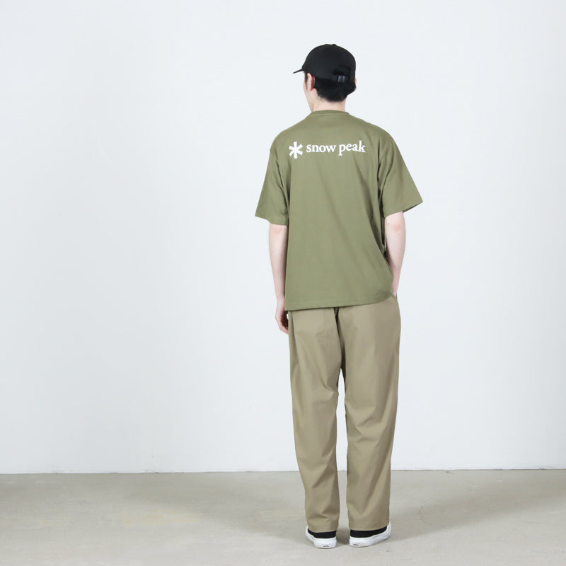 snow peak(スノーピーク) New Standard Back Printed Logo T-Shirt 画像23