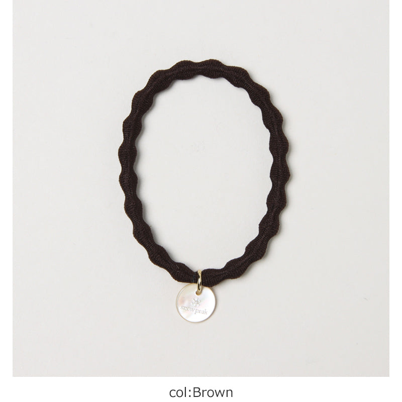 snow peak(スノーピーク) Logo-Charm Hair Tie 画像10