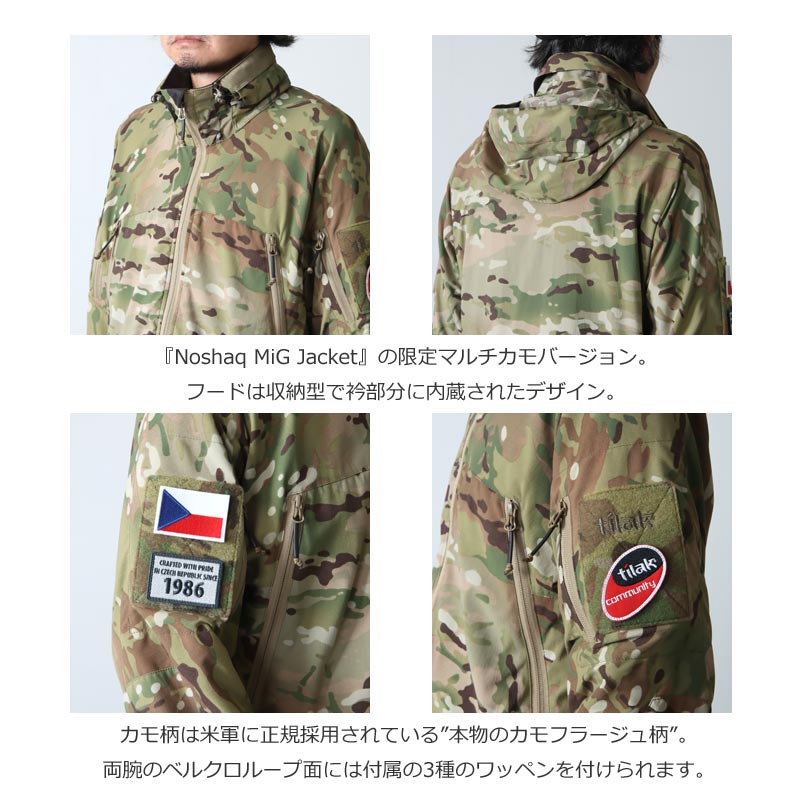 tilak(ティラック) Noshaq MiG Jacket(MultiCam) 画像5