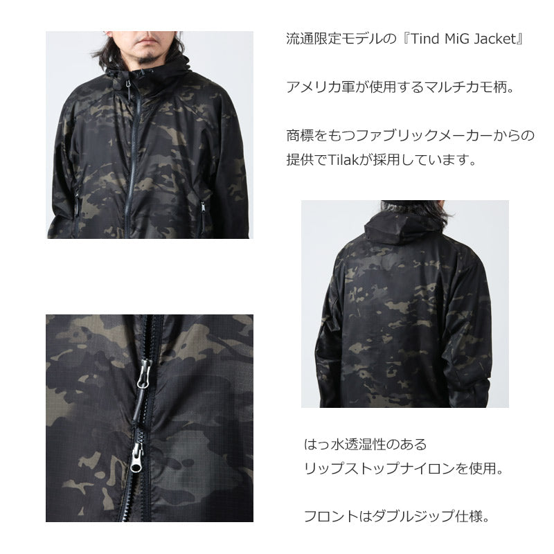 tilak(ティラック) Tind MiG Jacket Multicam 画像4