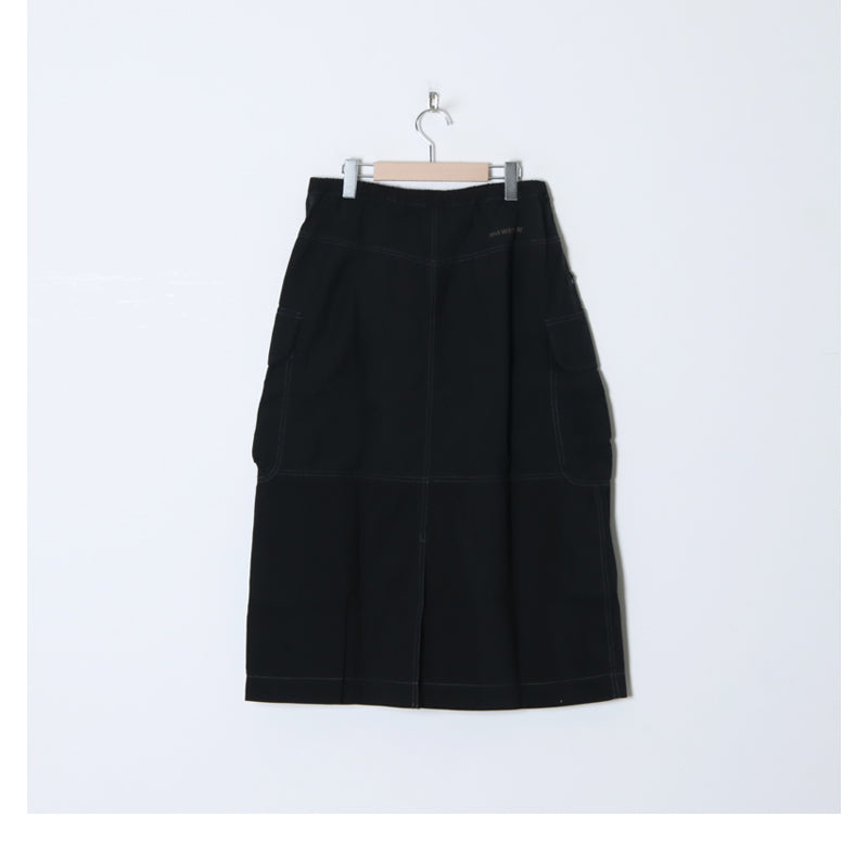 and wander(アンドワンダー) CORDURA rip mix skirt 画像16