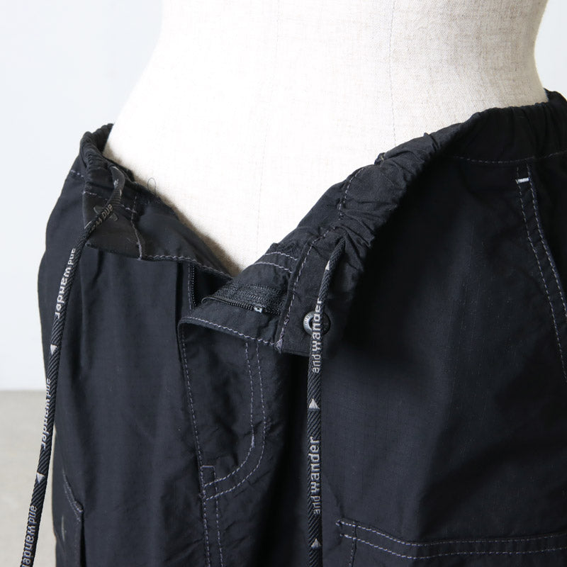 and wander(アンドワンダー) CORDURA rip mix skirt 画像27
