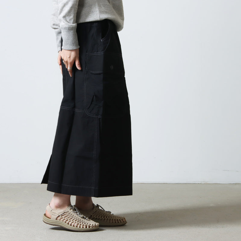 and wander(アンドワンダー) CORDURA rip mix skirt 画像7