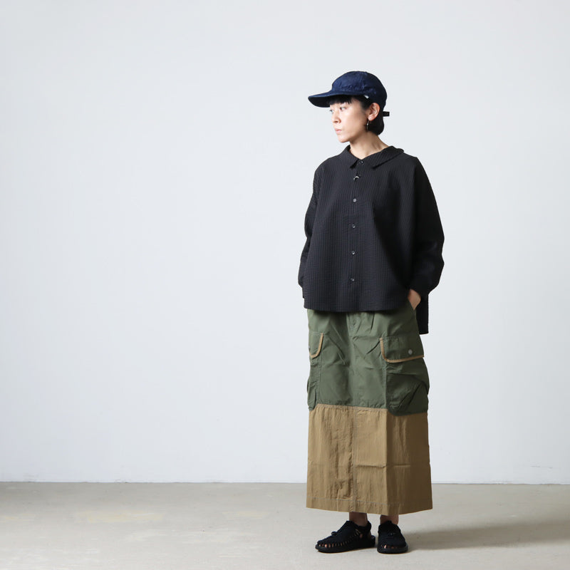 and wander(アンドワンダー) CORDURA rip mix skirt 画像24