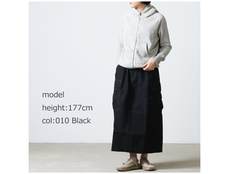 and wander(アンドワンダー) CORDURA rip mix skirt 画像25