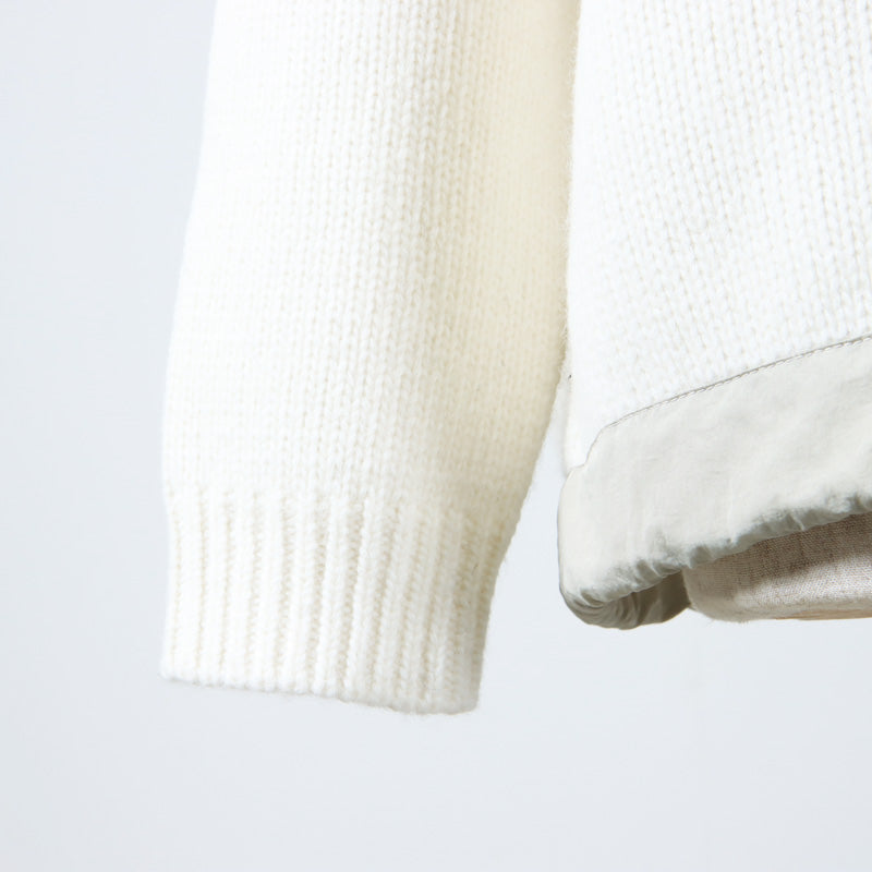 and wander(アンドワンダー) lopi knit sweater for Women 画像30