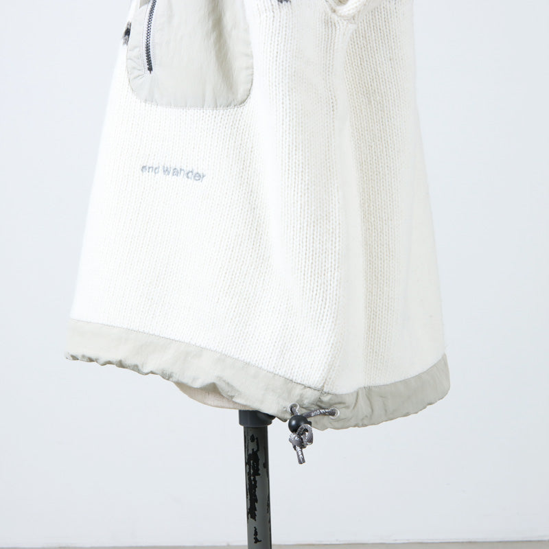 and wander(アンドワンダー) lopi knit sweater for Women 画像31