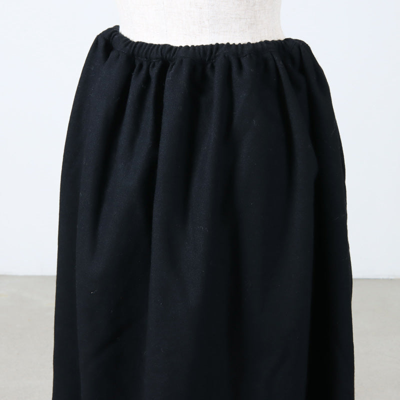 and wander(アンドワンダー) REWOOL tweed skirt 画像28