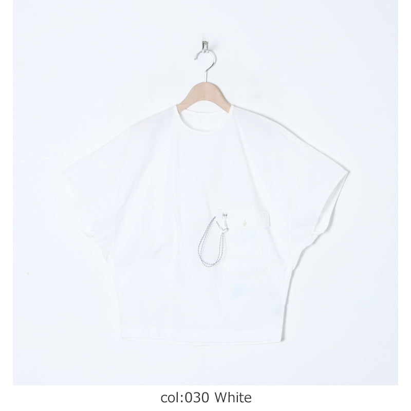 and wander(アンドワンダー) CORDURA typewriter SS pullover (W) 画像18