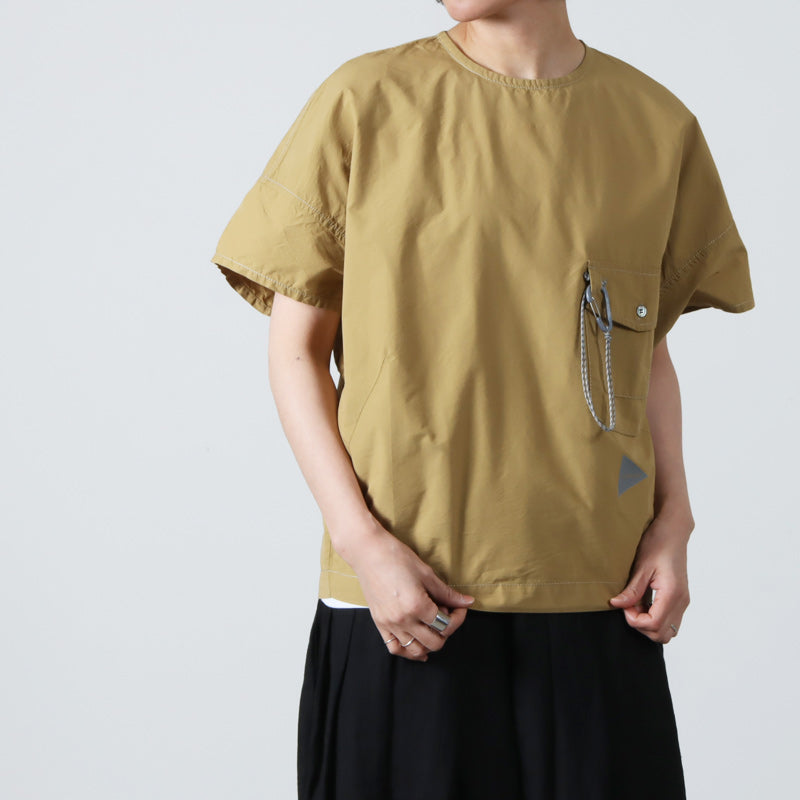 and wander(アンドワンダー) CORDURA typewriter SS pullover (W) 画像6