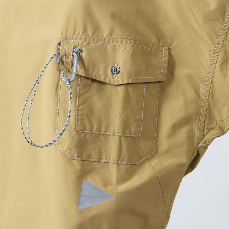 and wander(アンドワンダー) CORDURA typewriter SS pullover (W) 画像27