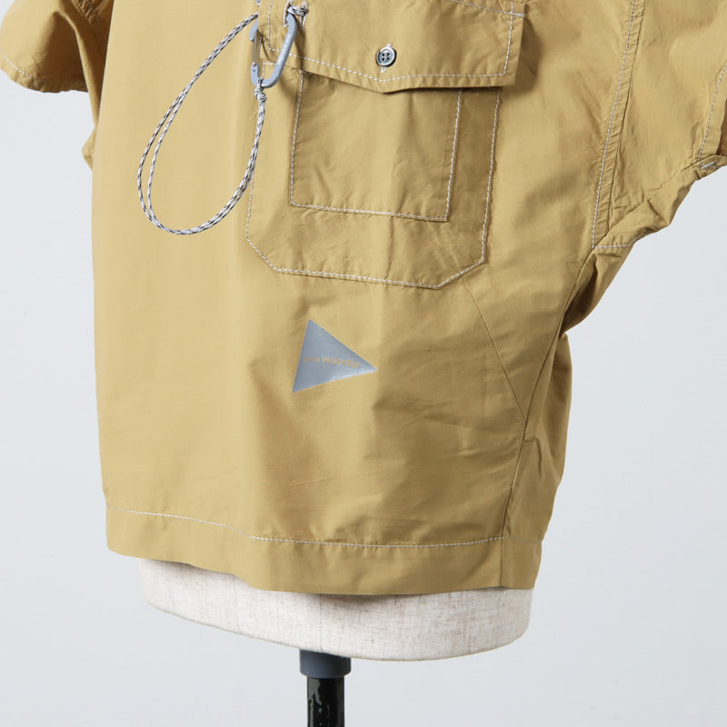 and wander(アンドワンダー) CORDURA typewriter SS pullover (W) 画像31