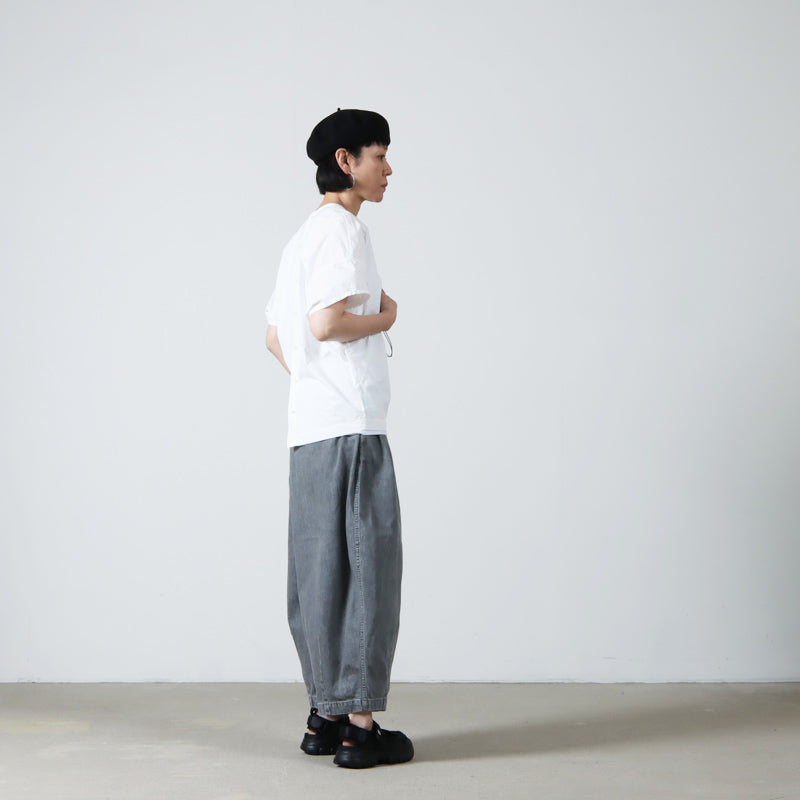 and wander(アンドワンダー) CORDURA typewriter SS pullover (W) 画像9