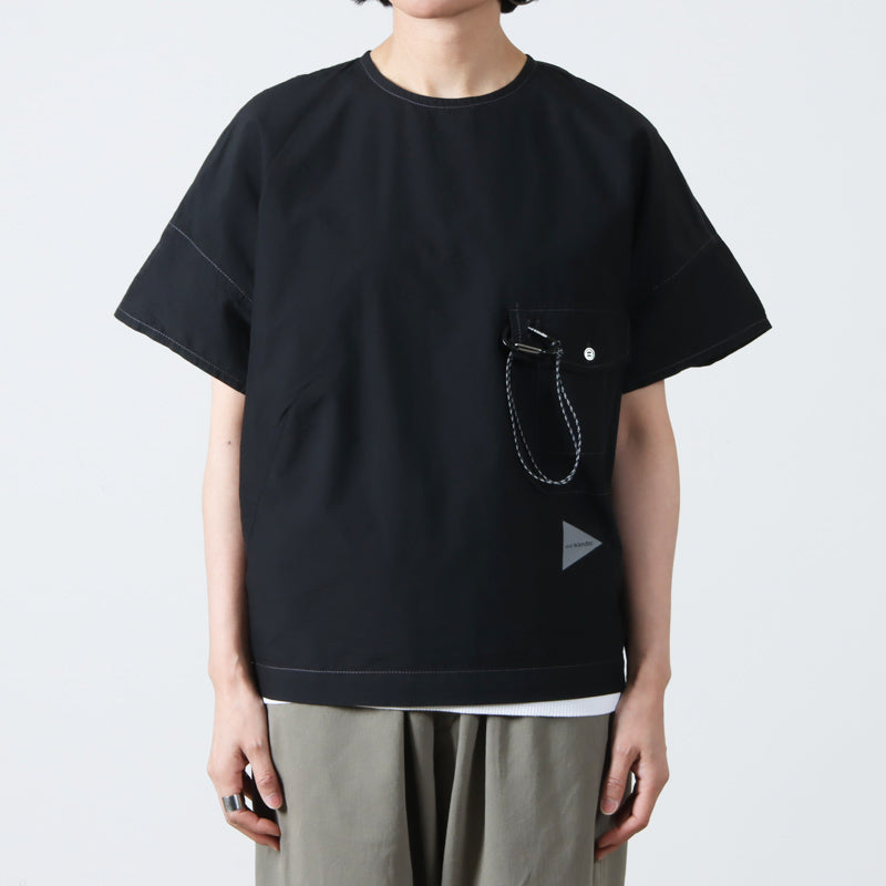 and wander(アンドワンダー) CORDURA typewriter SS pullover (W) 画像10