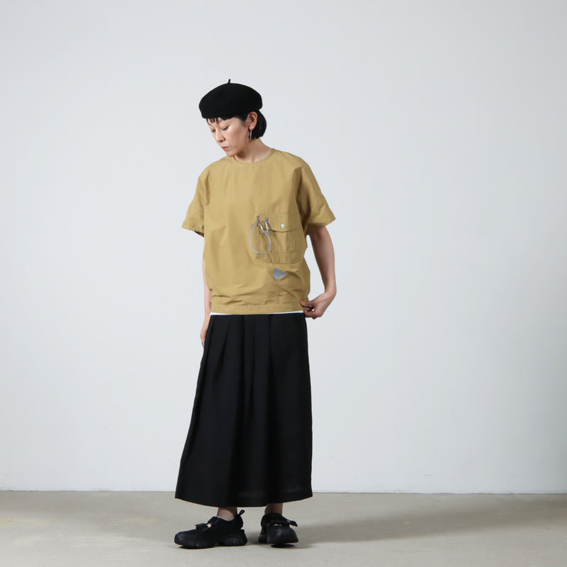and wander(アンドワンダー) CORDURA typewriter SS pullover (W) 画像20
