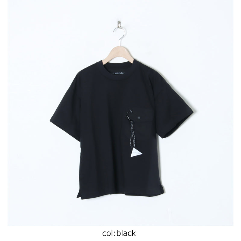 and wander(アンドワンダー) pocket T 画像15