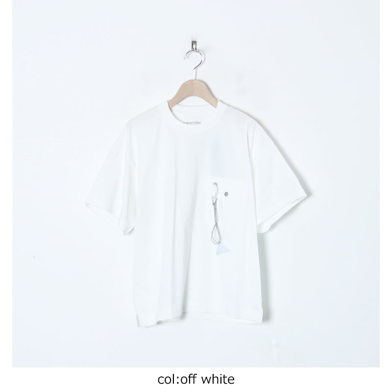 and wander(アンドワンダー) pocket T 画像17