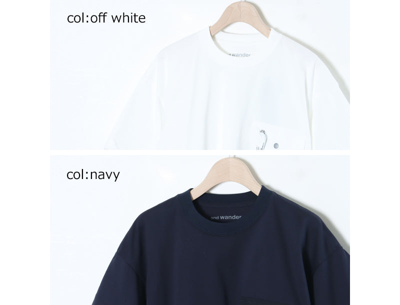 and wander(アンドワンダー) pocket T 画像26