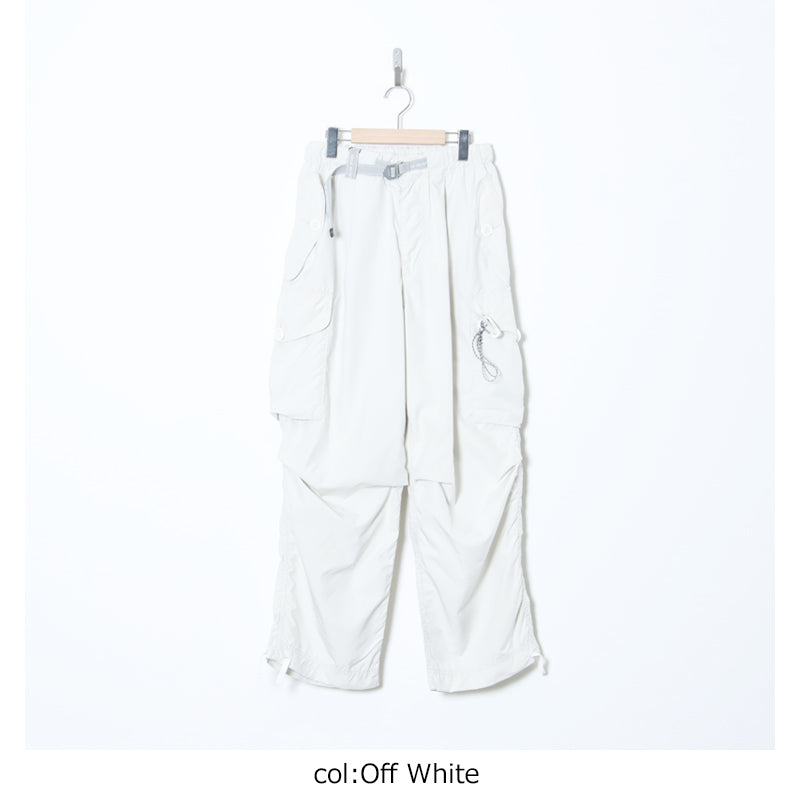 and wander(アンドワンダー) oversized cargo pants 画像17