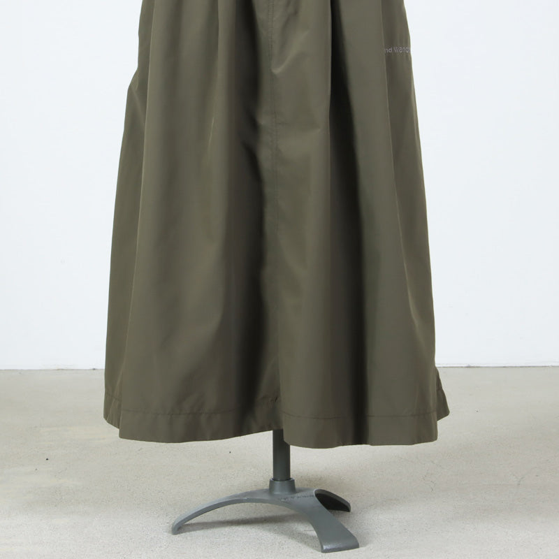 and wander(アンドワンダー) oversized cargo skirt （W） 画像31