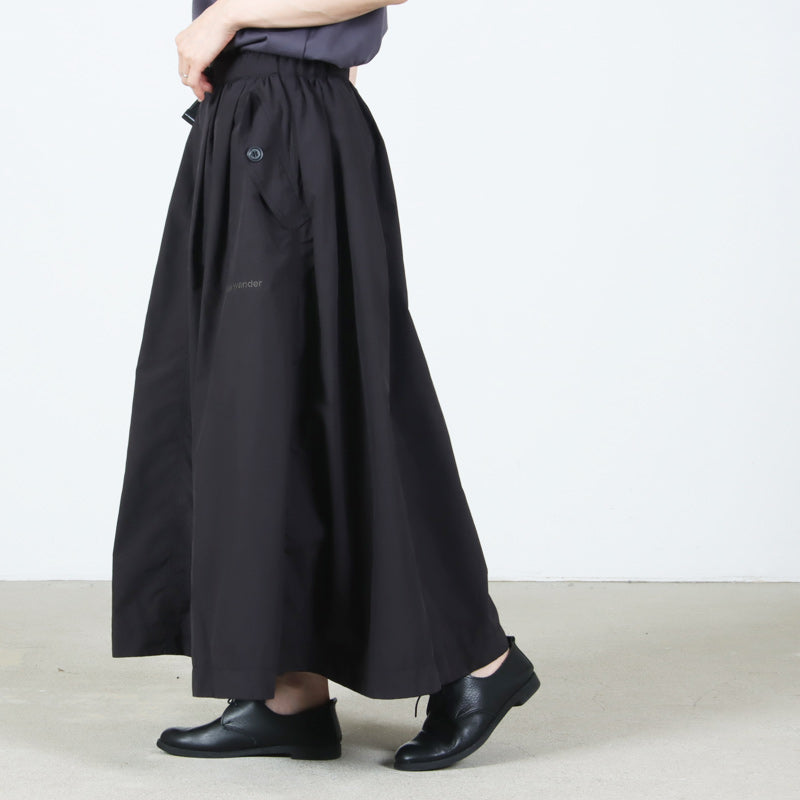 and wander(アンドワンダー) oversized cargo skirt （W） 画像7