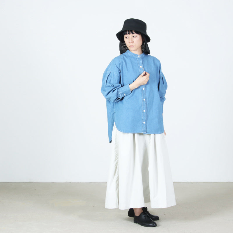 and wander(アンドワンダー) oversized cargo skirt （W） 画像8