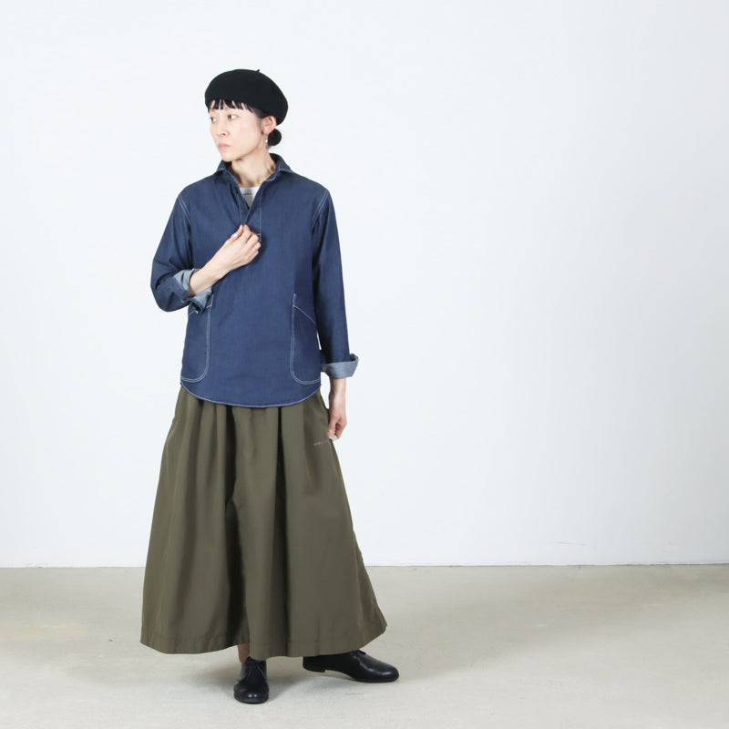 and wander(アンドワンダー) oversized cargo skirt （W） 画像9
