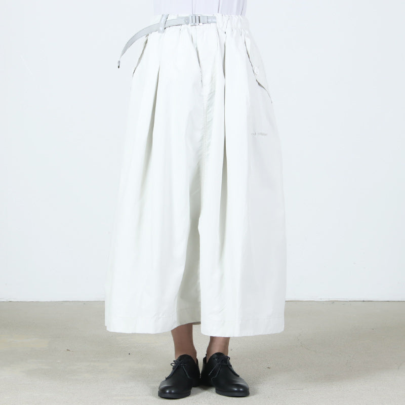 and wander(アンドワンダー) oversized cargo skirt （W） 画像10