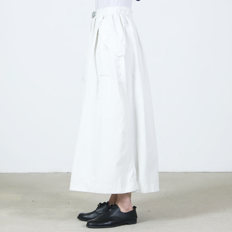 and wander(アンドワンダー) oversized cargo skirt （W） 画像11