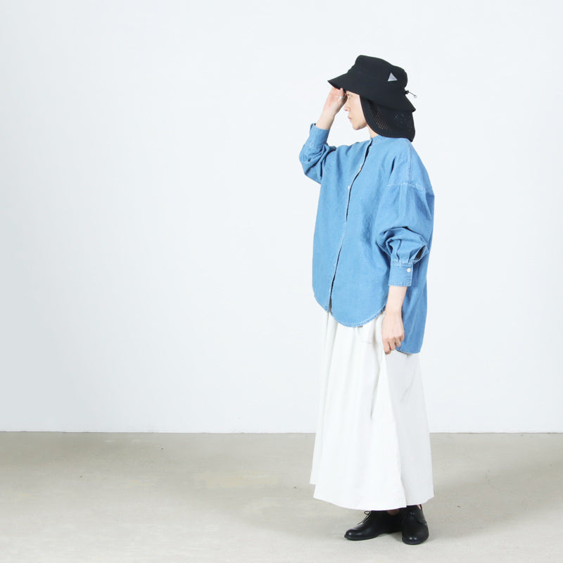 and wander(アンドワンダー) oversized cargo skirt （W） 画像22