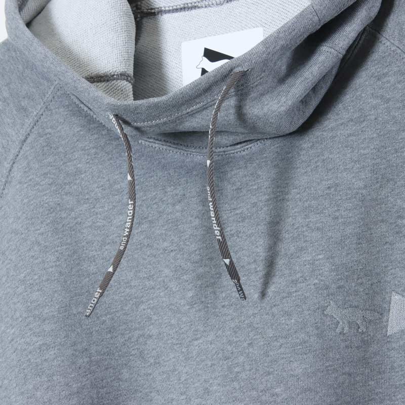 and wander(アンドワンダー) DRY COTTON SWEATHOODIE MKxAWD 画像26