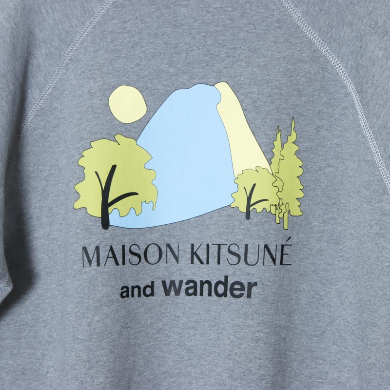 and wander(アンドワンダー) DRY COTTON SWEATHOODIE MKxAWD 画像28