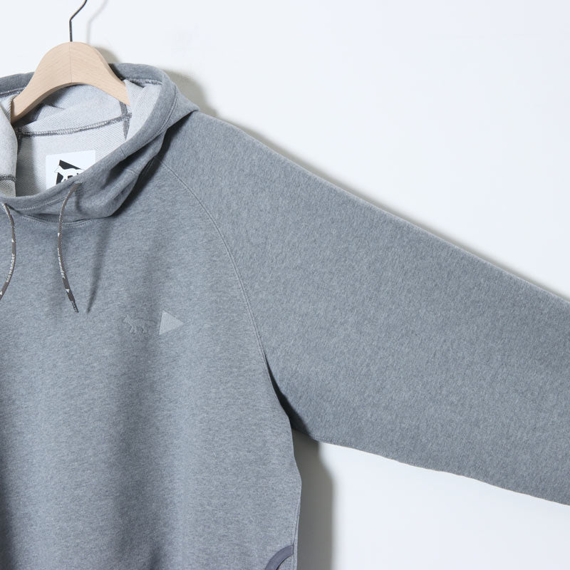 and wander(アンドワンダー) DRY COTTON SWEATHOODIE MKxAWD 画像14