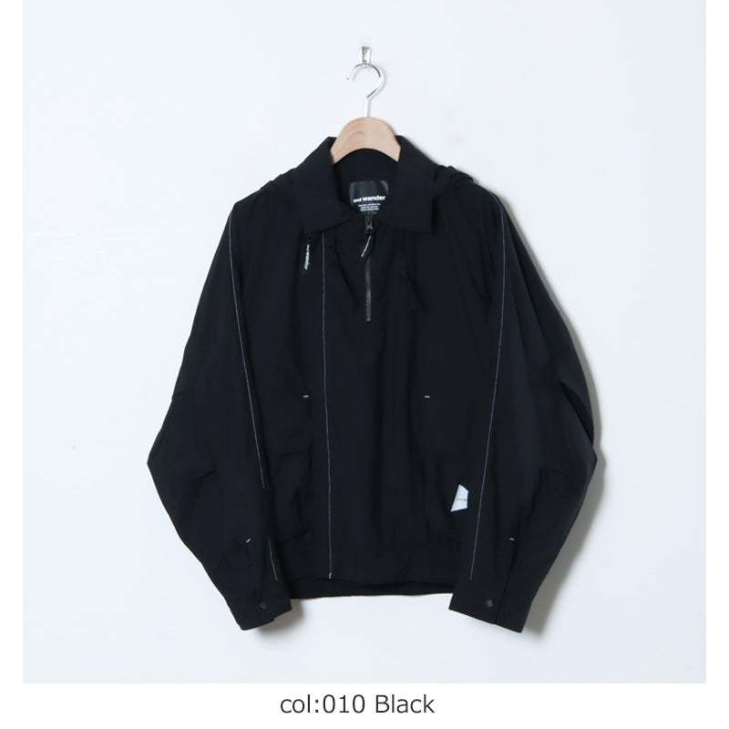 and wander(アンドワンダー) water repellent light jacket 画像16
