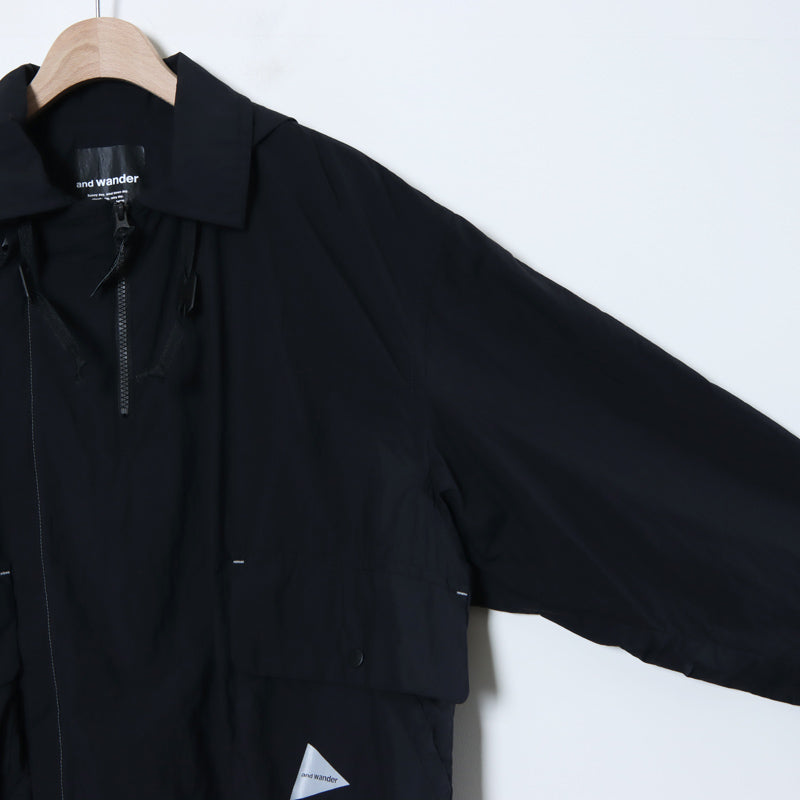and wander(アンドワンダー) water repellent light jacket 画像22