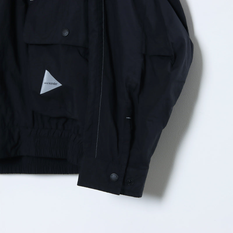 and wander(アンドワンダー) water repellent light jacket 画像26