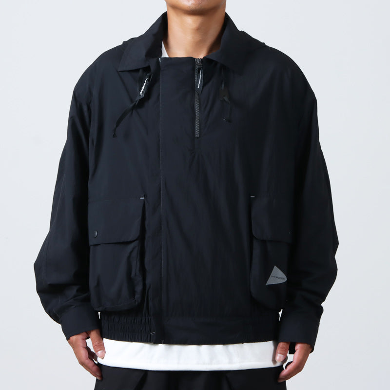 and wander(アンドワンダー) water repellent light jacket 画像5