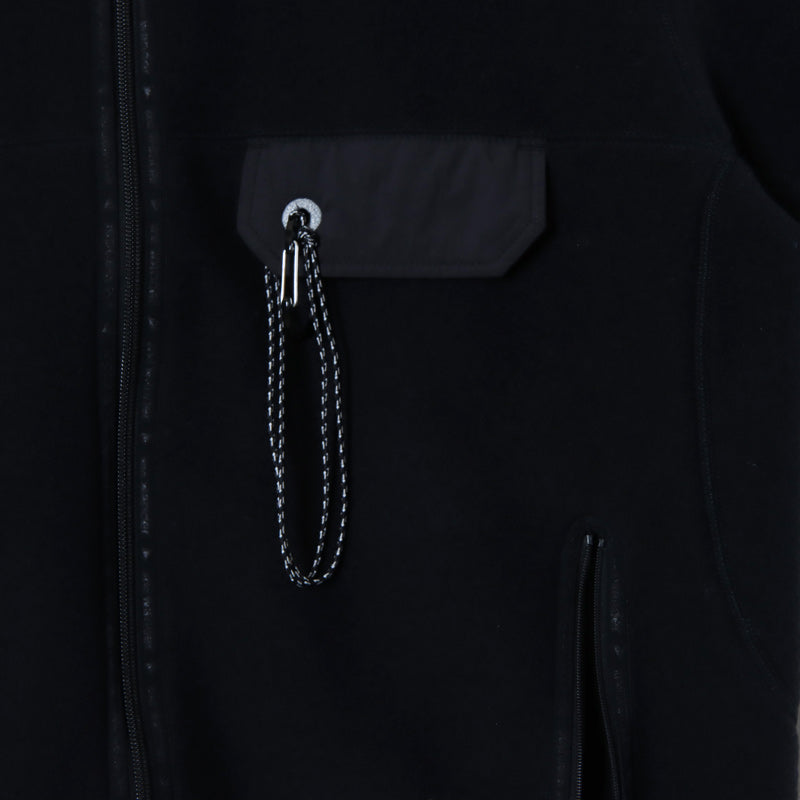 and wander(アンドワンダー) wool fleece cardigan 画像21
