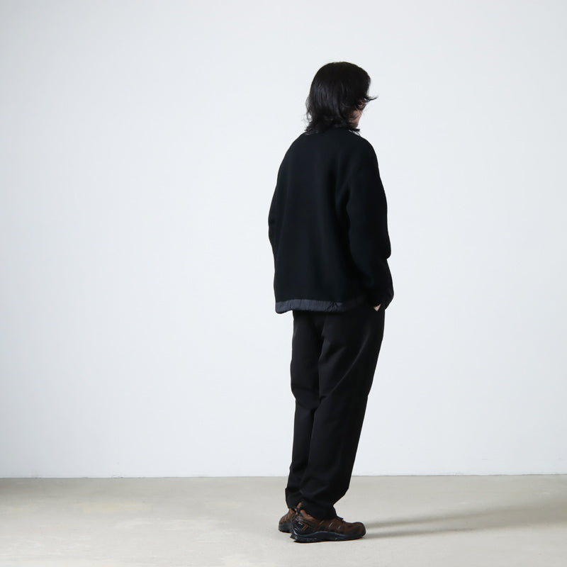 and wander(アンドワンダー) Shetland wool sweater 画像21